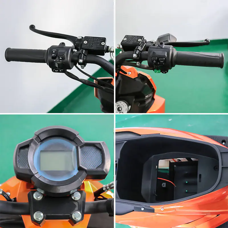 Big Wheels Electric Off Road Motorcycle