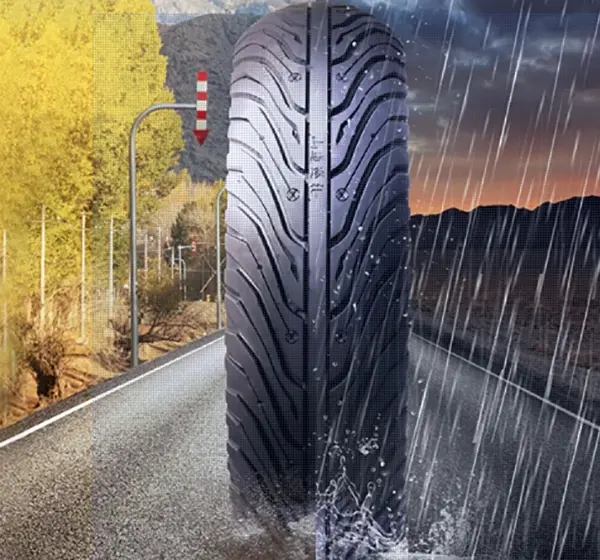 Electric Scooter Hybrid Thermoplastic Tire Quiet Vacuum Tire